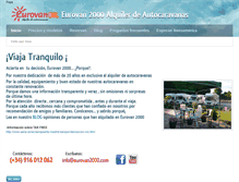 Tablet Screenshot of eurovan2000.com